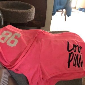 Pink Victoria secret shorts